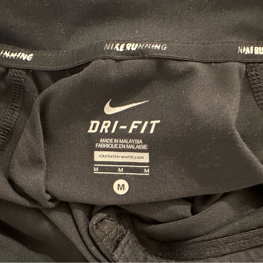 Nike Running Dri-Fit Quarter Zip, Black, Size Medium - Picture 3 of 7
